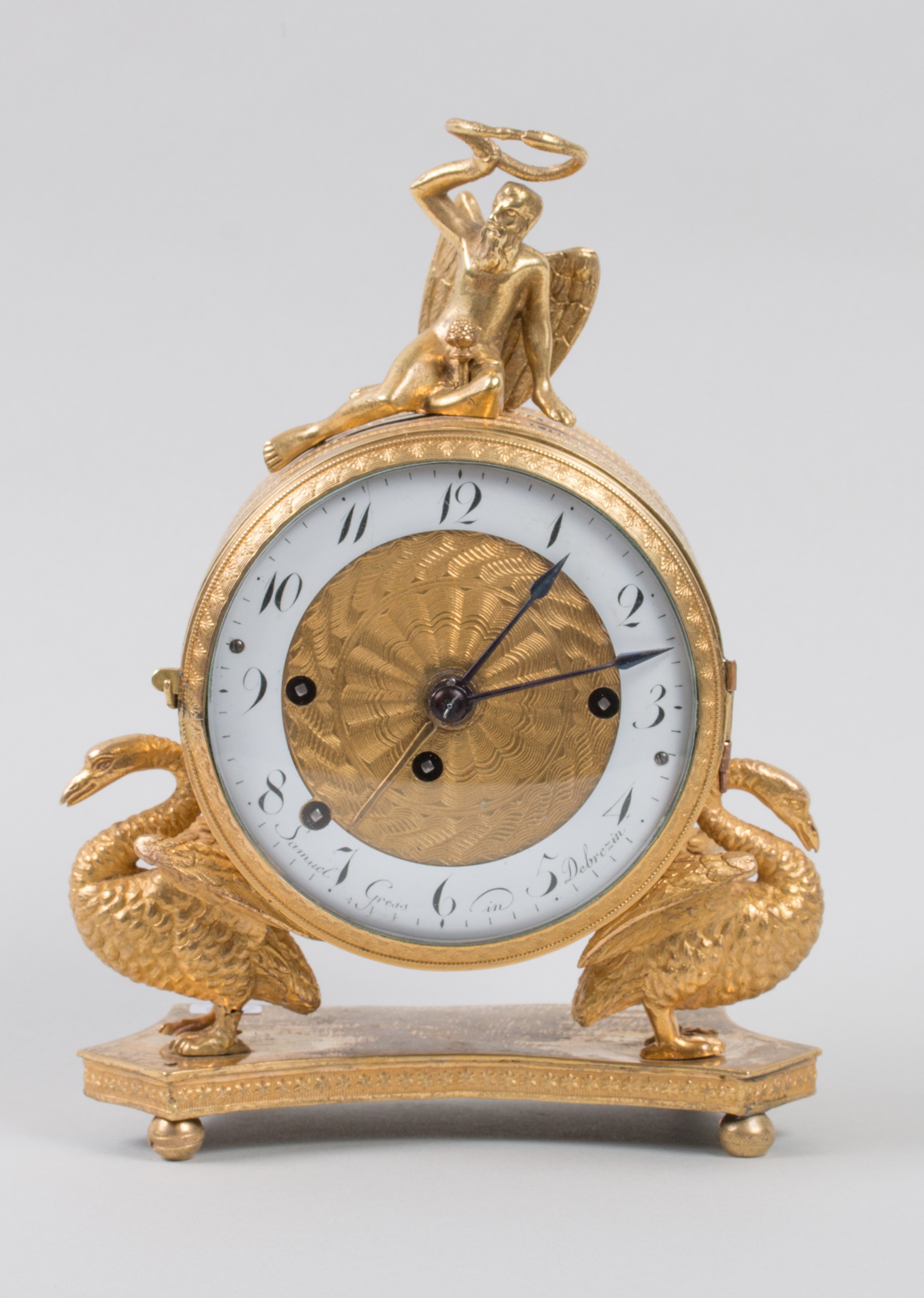 Carriage clock by Samuel Gress, c. 1820.