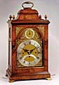 ROBERT MANLEY LONDON. A mahogany musical spring-driven table clock, c. 1790. Height: 51 cm. 