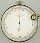 218. AN ENGLISH SURVEYING ANEROID BAROMETER, signed 'ROSS LONDON', circa: 1890.