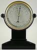 100. A 'DUTCH' DENT TYPE ANEROID BAROMETER, unsigned, circa: 1860.