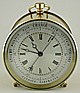 222. A FINE AND RARE ENGLISH ANEROID BAROMETER WITH CLOCK, signed 'THE NORTHERN GOLDSMITHS & SILVERSMITHS COMPANY 1 & 3, BLACKETT ST NEWCASTLE', circa: 1890.
