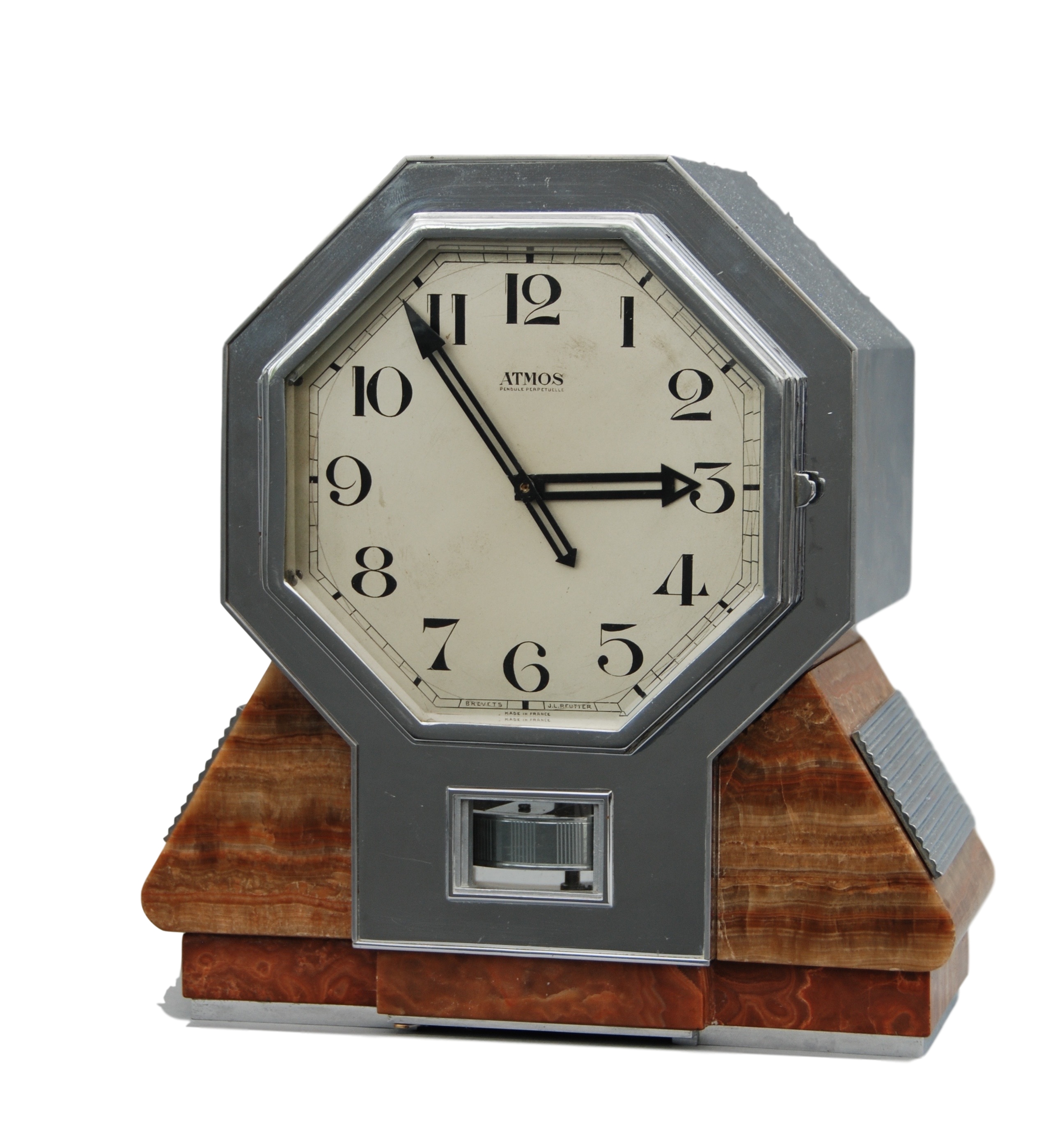 M162 JL REUTTER Atmos Clock with Mercury mechanism / Off catalog - Art Deco Z 2007) to 1931-1934