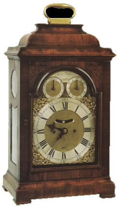 An Antique bracket clock John Berry London, c. 1750.