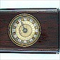 Fine and scarce Japanese brass and rosewood antique inro watch with netuske circa 1850. 