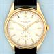 Fine and scarce Patek Philippe 18K gold automatic reference 2526 vintage automatic wrist watch with porcelain enamel dial 