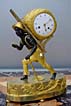 Pendule 'au portefaix', stolen in Belgium.