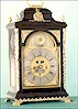 Dutch table clock, signed Steven Hoogendijk, Rotterdam (c. 1735)