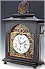 An decorative and interesting Austrian quarter striking bracket clock. ca. 1750.