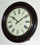 An intersting American dial clock late 19th cent.