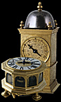 Antique renaissance table clocks and 'Turmchen Uhren'